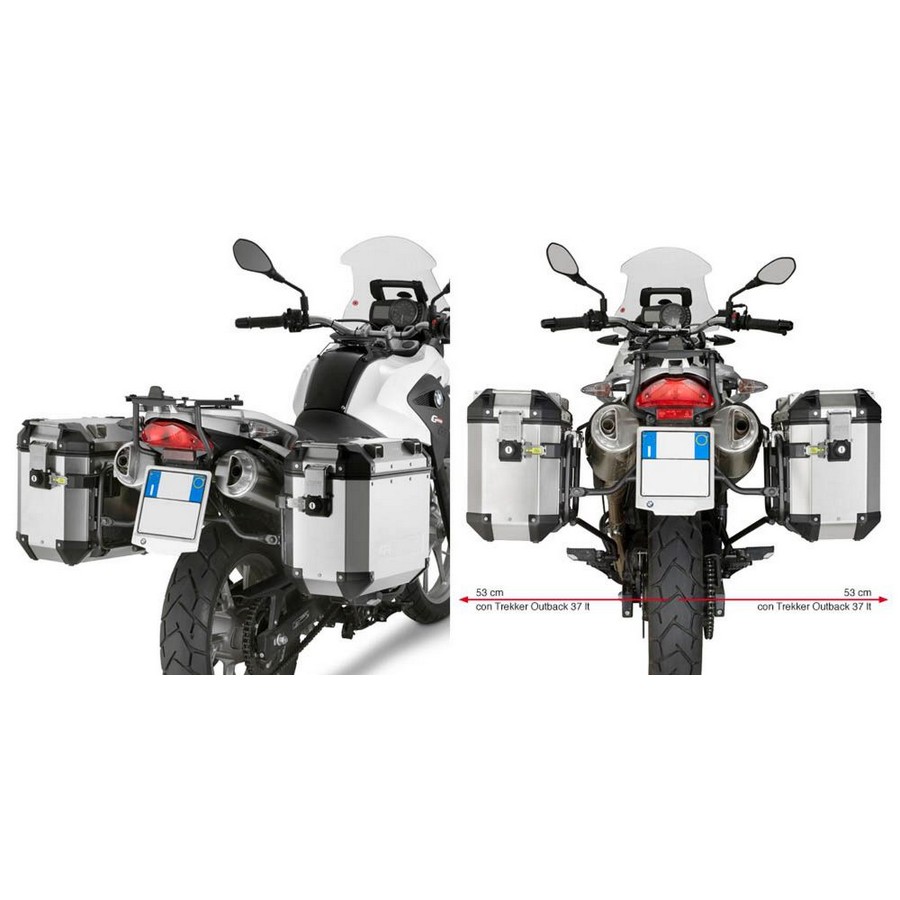 10 114PL5101CAM | SUPORTE GIVI MALA LATERAL OUTBACK BMW G 650 GS